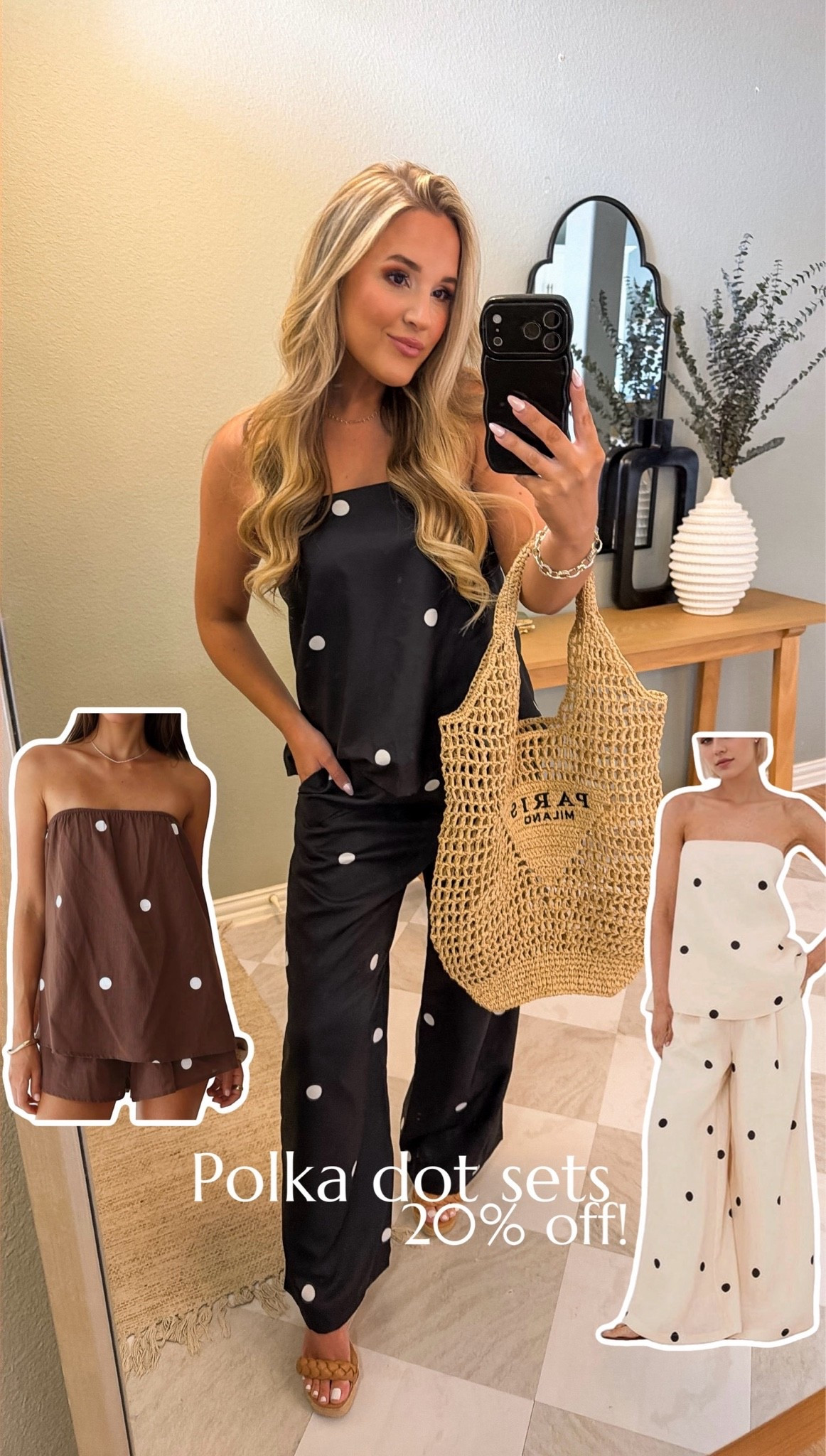 Amazon prime day, polka dot two piece sets.

#LTKootd #LTKPetite #LTKTravel