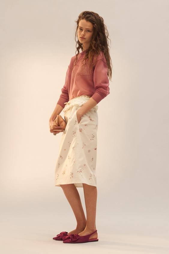 LIMITED EDITION SEMI-SHEER KNIT JUMPER | Zara US