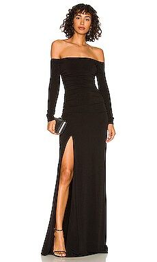 Cinq a Sept Holly Gown in Black from Revolve.com | Revolve Clothing (Global)