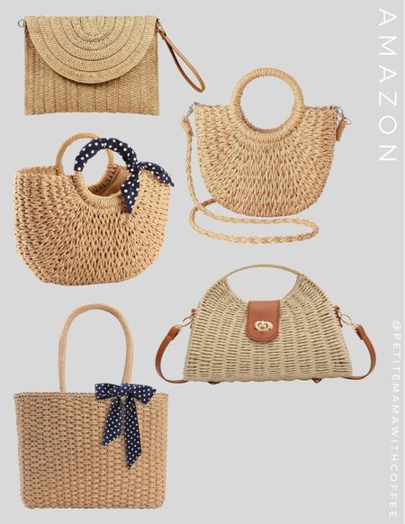 Straw bag, handbag, beach bag, travel, accessories 

#LTKfindsunder100 #LTKstyletip #LTKfindsunder50