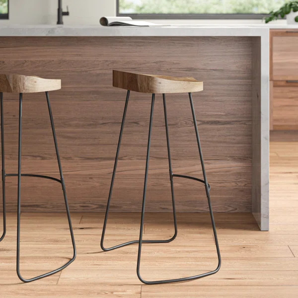 Dispatch Solid Wood 29.75" Bar Stool | Wayfair North America