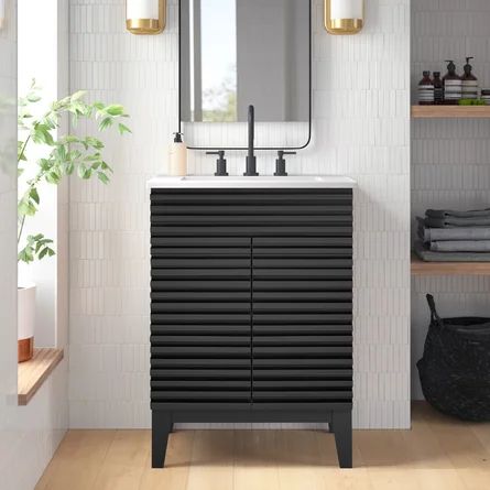 Mercury Row® Renwick 23.5" Single Bathroom Vanity | Wayfair | Wayfair North America