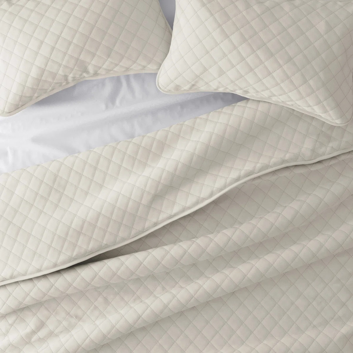 Becky Cameron Diamond Stich Quilt Set | Wayfair North America