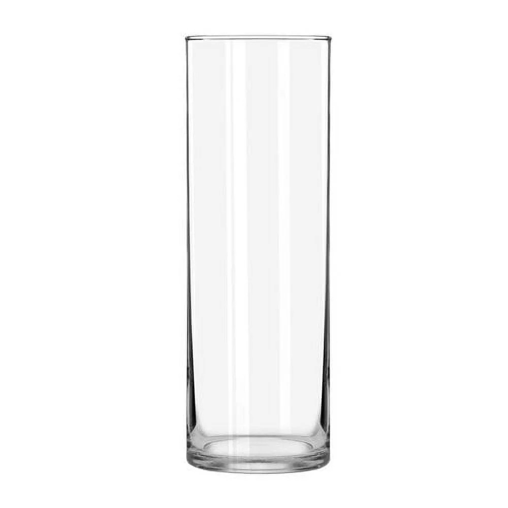 Libbey Clear Glass 9.5" Cylinder Floral Vase - Walmart.com | Walmart (US)