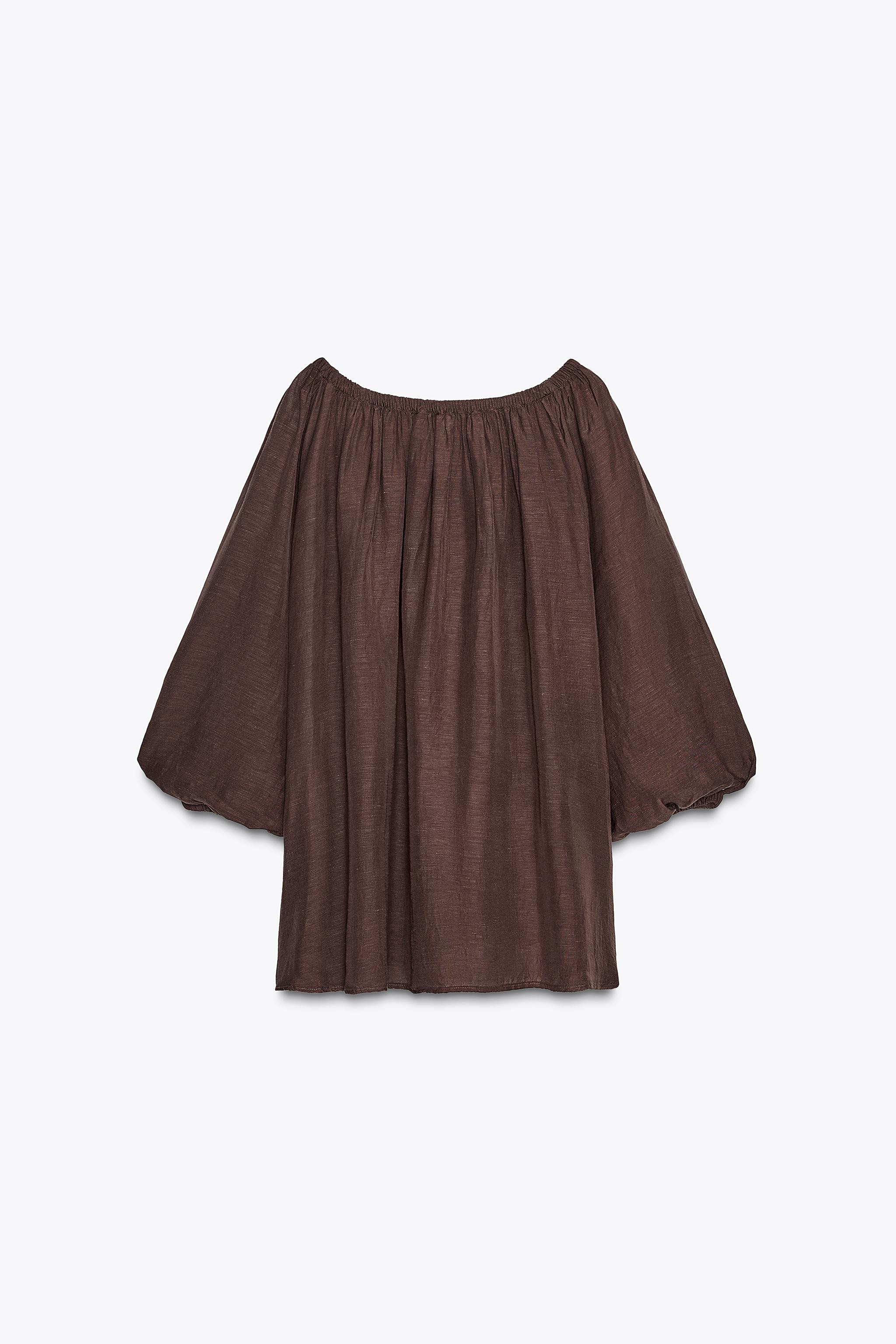 ZW COLLECTION OFF-THE-SHOULDER TOP | Zara US