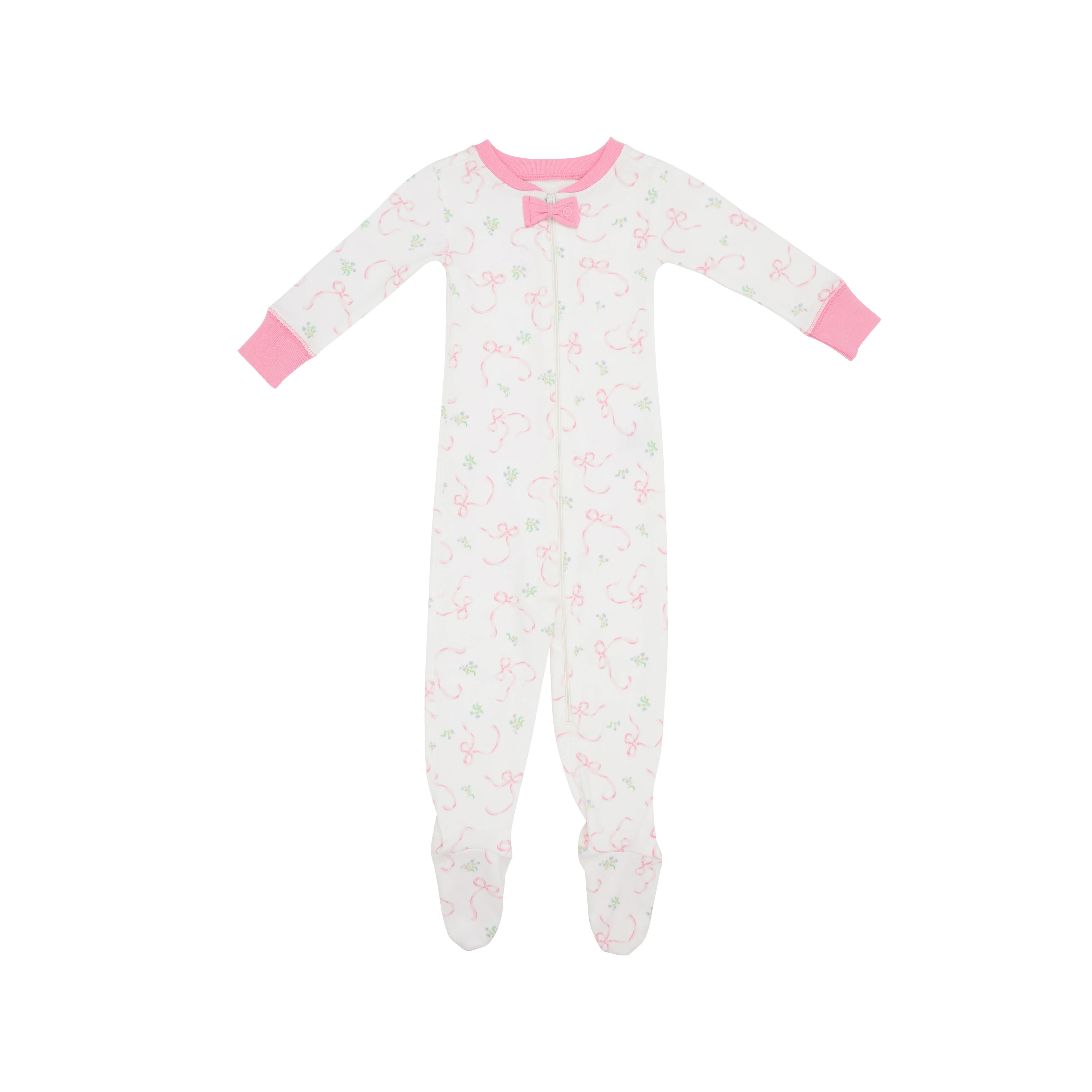 Noelle's Night Night - Rambling Ribbons with Hamptons Hot Pink | The Beaufort Bonnet Company