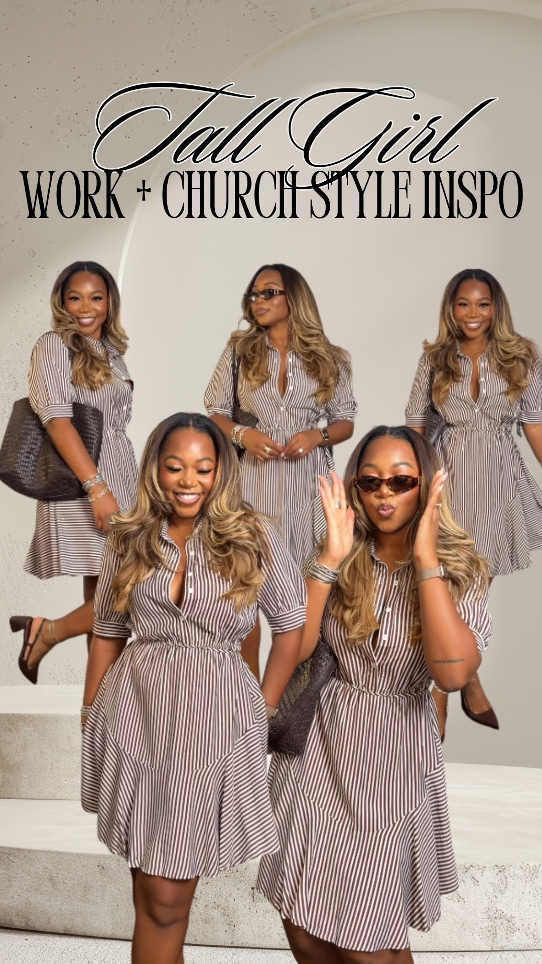 POV: You found the dress that does it all. From the office to worship, this look is giving timeless, classy, and effortless. I'm 5'9 200 lbs wearing [L]

#LTKootd #LTKTall #LTKWorkwear