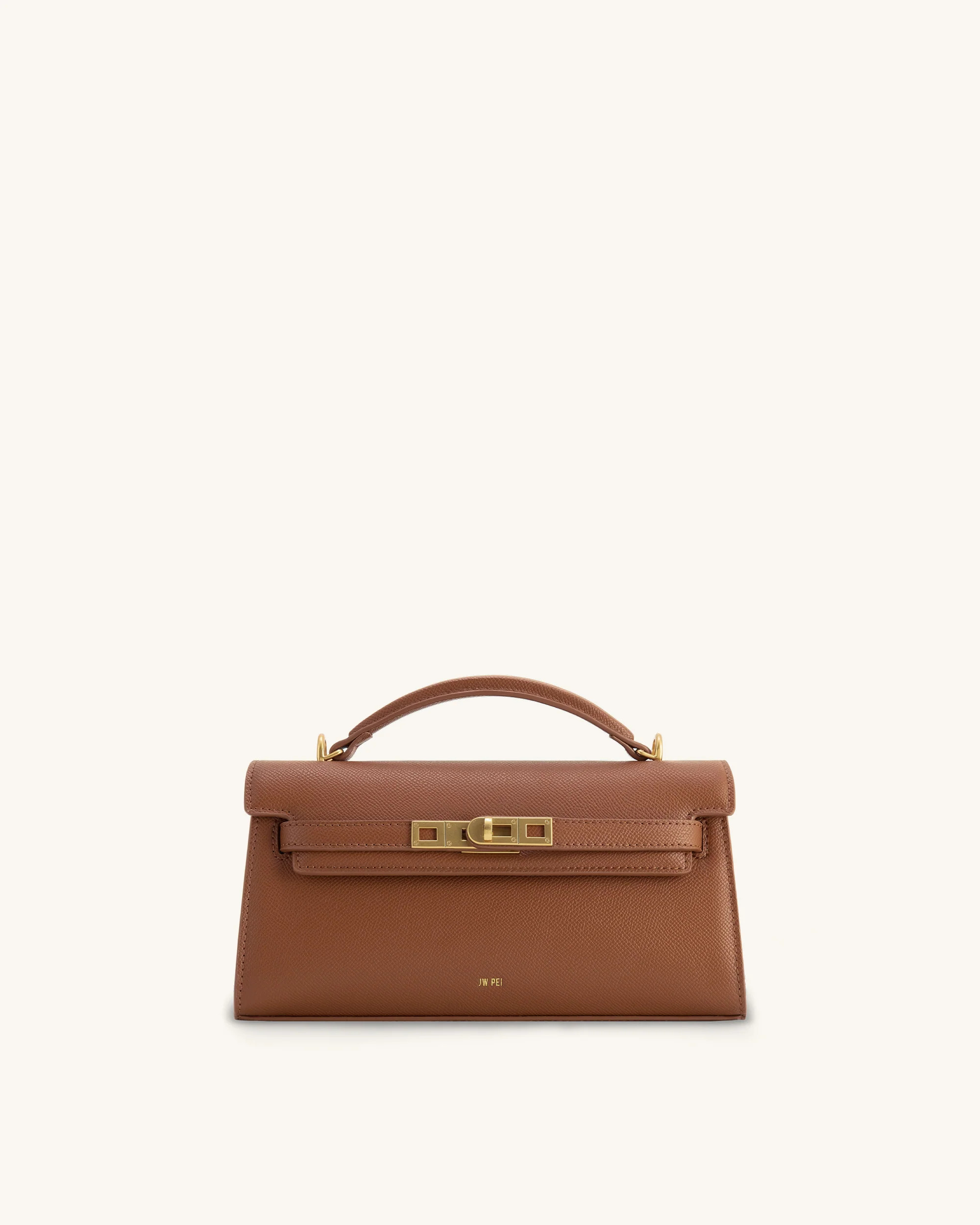 Noor Top Handle Bag - Brown | JW PEI US
