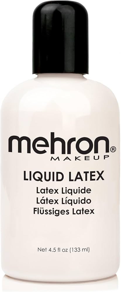 Mehron Makeup Liquid Latex | SFX Makeup | Halloween Latex Makeup | Latex Glue for Skin | Prosthet... | Amazon (US)
