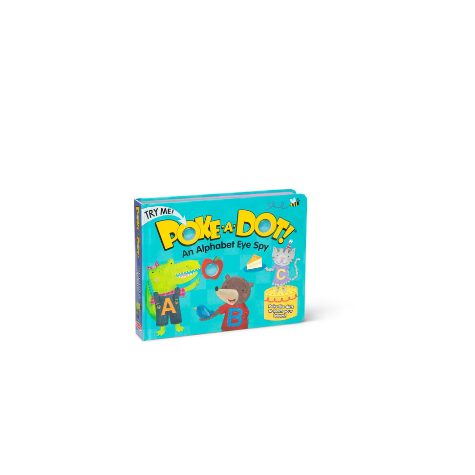 Poke-A-Dot: Alpha Eye Spy - (Board Book) | Target