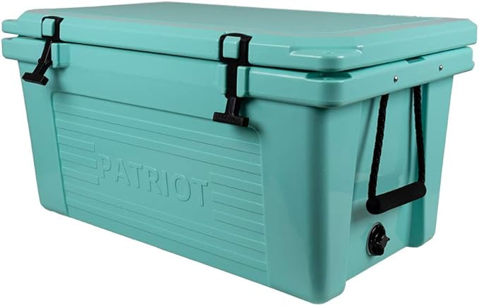 50 Quart Rotomolded Cooler - 62 Can Ice Chest with Built in Handles, Heavy Duty Rubber Latches, a... | Amazon (US)