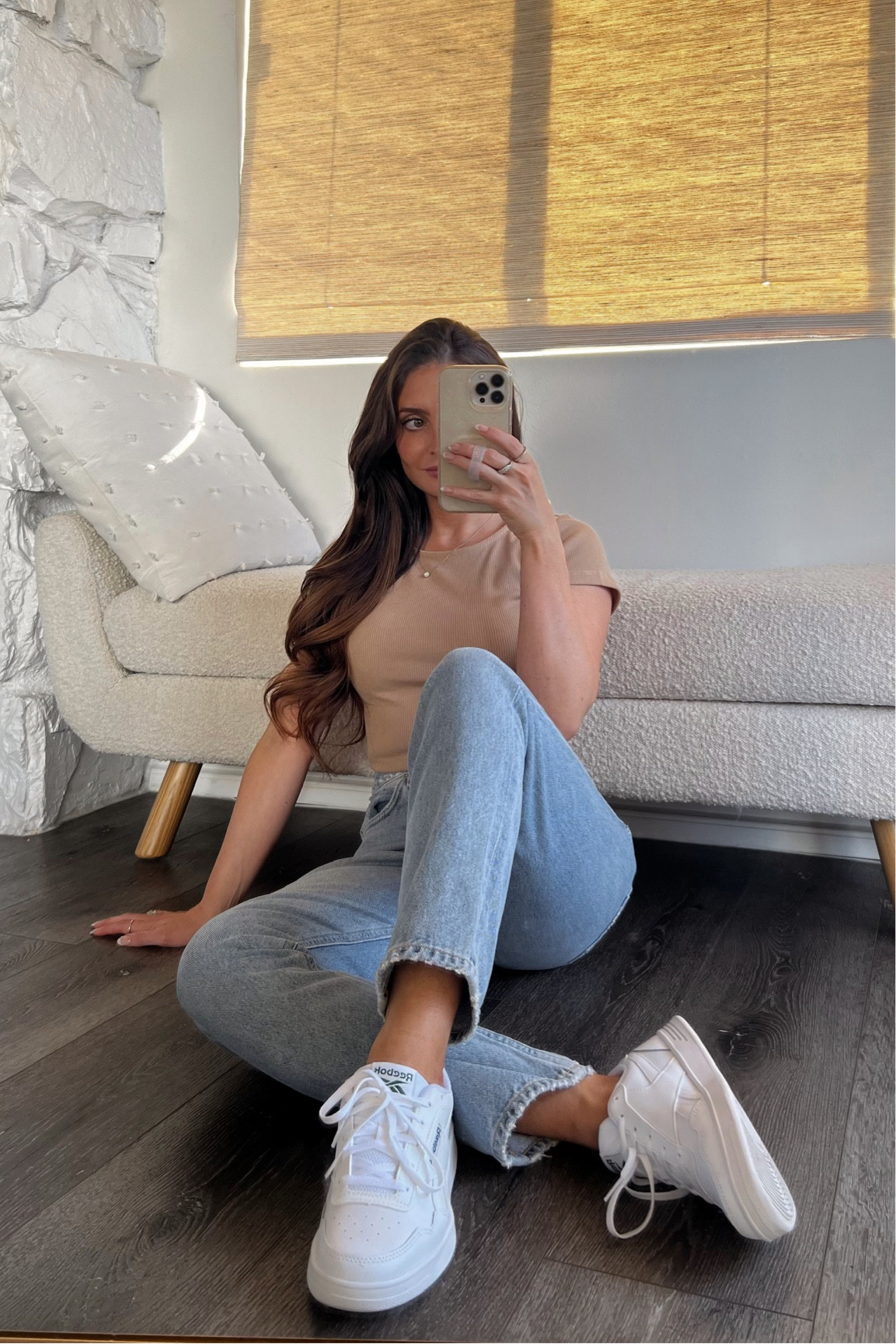 Casual sneaker outfit ideas!

Shopbop jeans, citizens of humanity jeans, white sneakers, beige top, beige tshirt, princess Polly top, reebok sneakers, all white sneakers, trendy outfits, casual outfits, everyday outfits, neutral outfits

#LTKstyletip #LTKSeasonal #LTKshoecrush