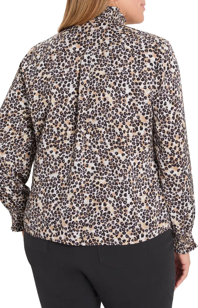 Little Leopard Long Sleeve Top | Nordstrom