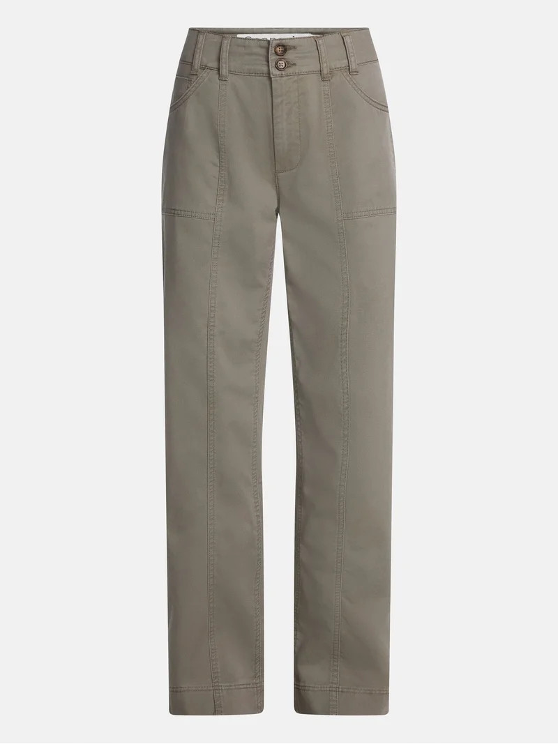 Scenario Women's Wide Leg Utility Pant, Sizes 0-20 | Walmart (US)