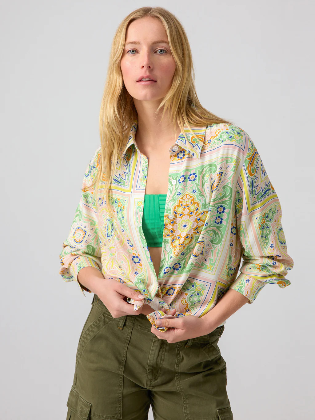 The Vintage Shirt Scarf Paisley | Sanctuary Clothing