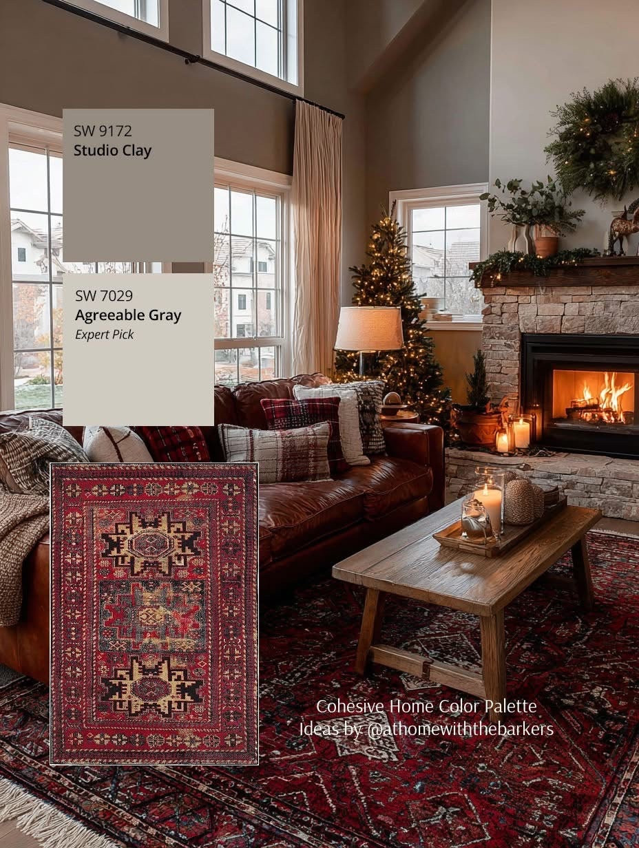 Living room interior design, rustic modern 

#LTKHome #LTKSaleAlert