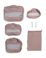 6pc Travel Packing Cube Set | TJ Maxx