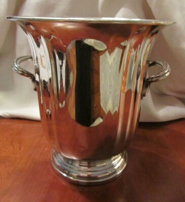 Gorham Silverplate Footed Champagne Ice Bucket Wine Cooler Silver Plate | eBay US