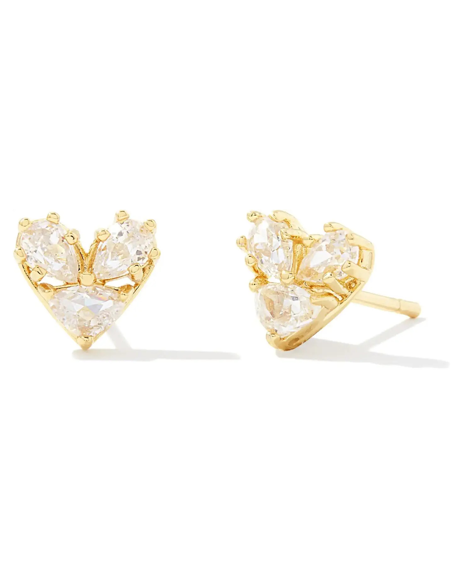 Kendra Scott Katy Heart Stud Earrings | Zappos