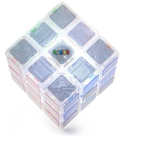 Rubik’s Cube, Pulse Cube, Light-Up Brain Teaser Puzzle for Speed Cubers, Solve The Puzzle Before The Lights Turn Off, Problem-Solving Brain Teaser & Fidget Toy for Adults, Teens, Kids Ages 8 & Up | Amazon (US)