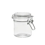 Mainstays 9.4 oz Glass Airtight Food Storage Jar Canister with Locking Lid, Kitchen Pantry Storag... | Walmart (US)