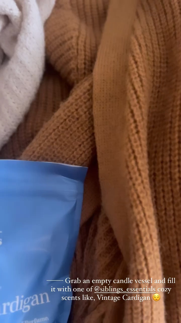 Obsessed with using my fav candle vessel to fill with Siblings Co. clean candle wax in cozy scents! 

#LTKparties #LTKhome #LTKVideo