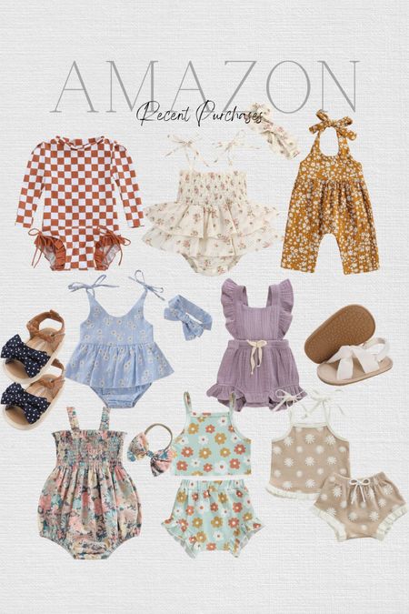 Amazon baby clothes
Baby girl clothes 


#LTKfindsunder50 #LTKkids #LTKbaby