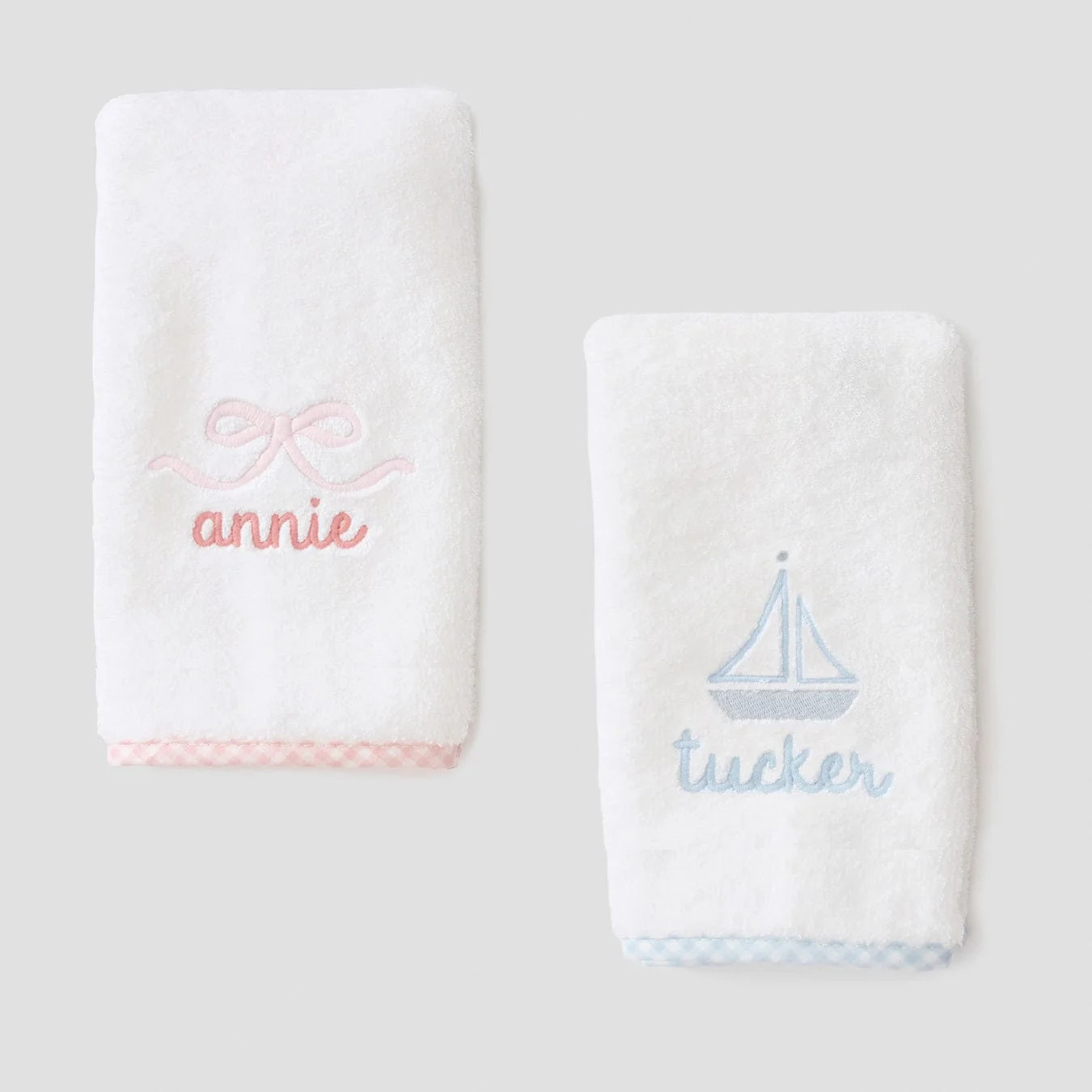 Burp Cloths (pair) | Weezie Towels