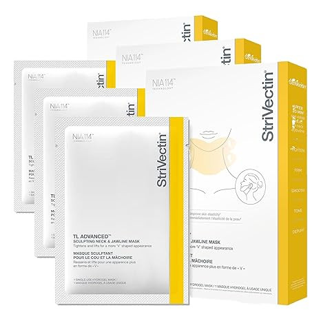 StriVectin TL Advanced™ Sculpting Neck & Jawline Mask, Smoothing, Anti-Aging, 1 Single-Use Hydr... | Amazon (US)