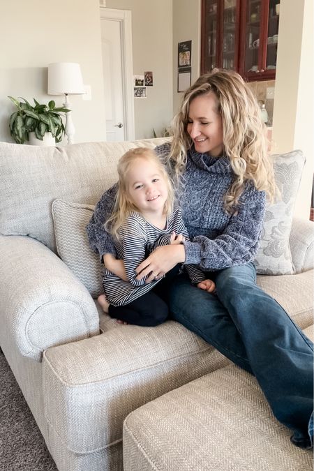 Outfits & home decor! 🤍
Women’s winter outfit: Walmart jeans, wearing a size 3 & blue sweater
Toddler girl’s outfit: striped toddler dress & black leggings 

#LTKfamily #LTKhome #LTKkids