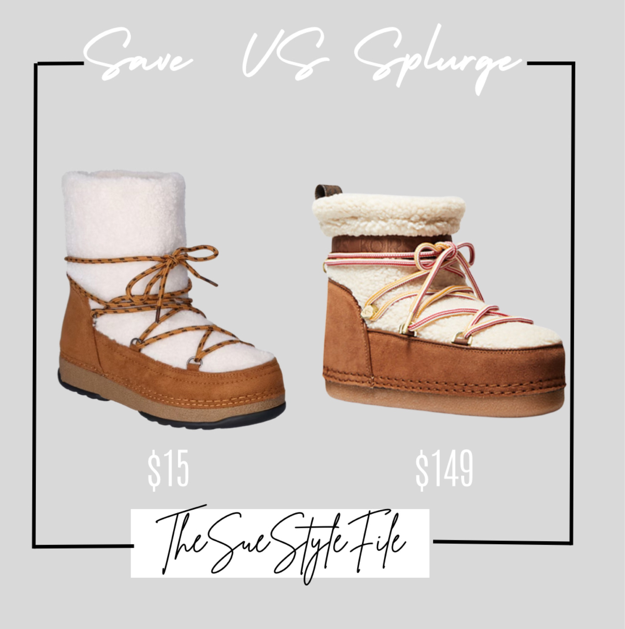 Ski outfit. Ski boots. Save vs splurge. Looks for less. Apres ski. Winter outfit. Winter fashion. Snow boot

#LTKsalealert #LTKshoecrush