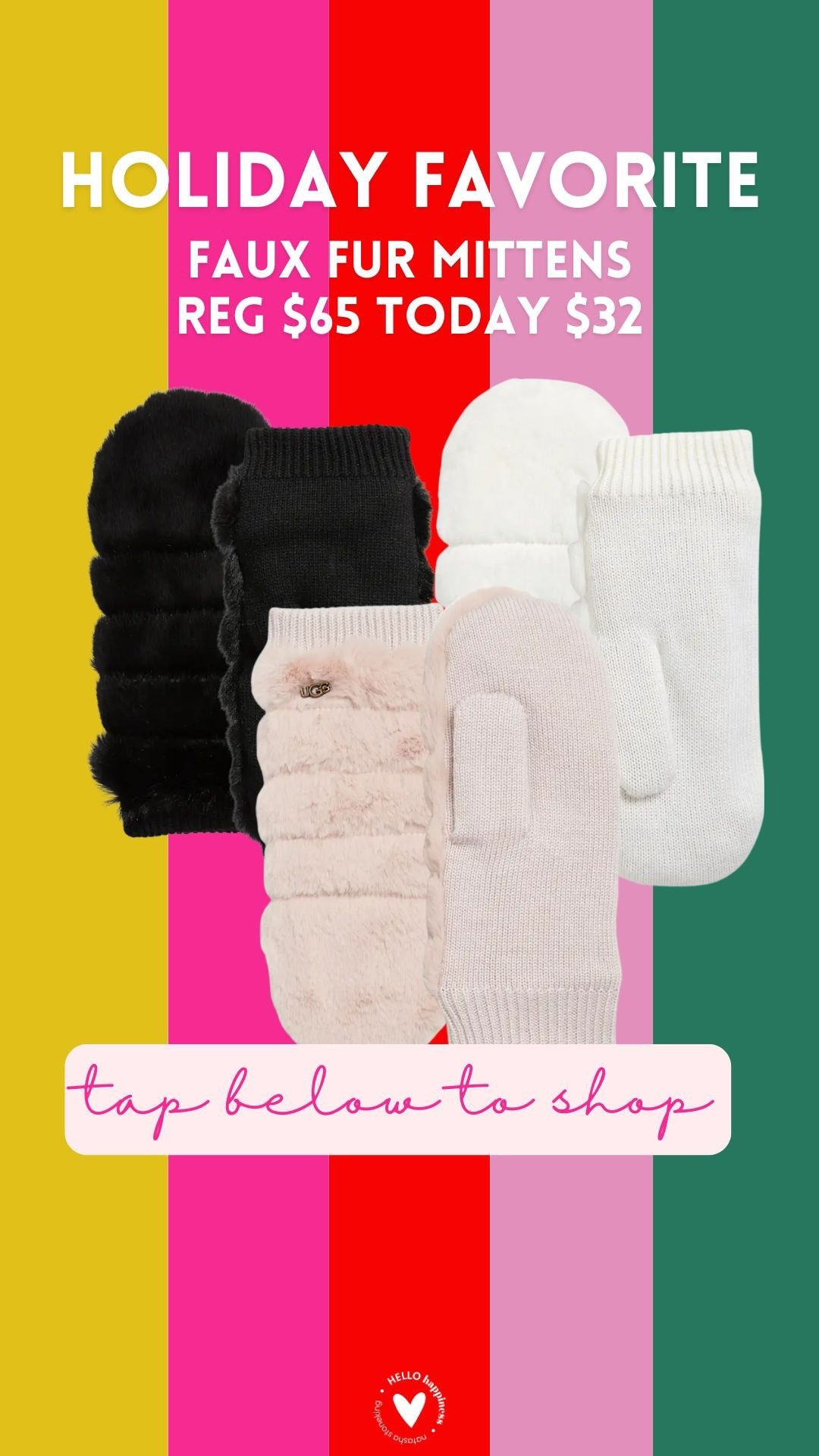 holiday favorite | fur mittens $32 

#LTKSaleAlert #LTKGiftGuide #LTKHoliday