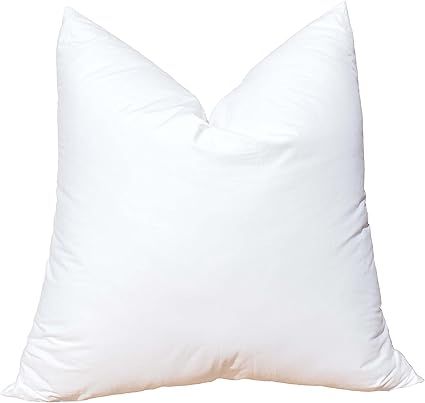 Pillowflex Synthetic Down Pillow Insert for Sham Aka Faux / Alternative (26 Inch by 26 Inch) | Amazon (US)