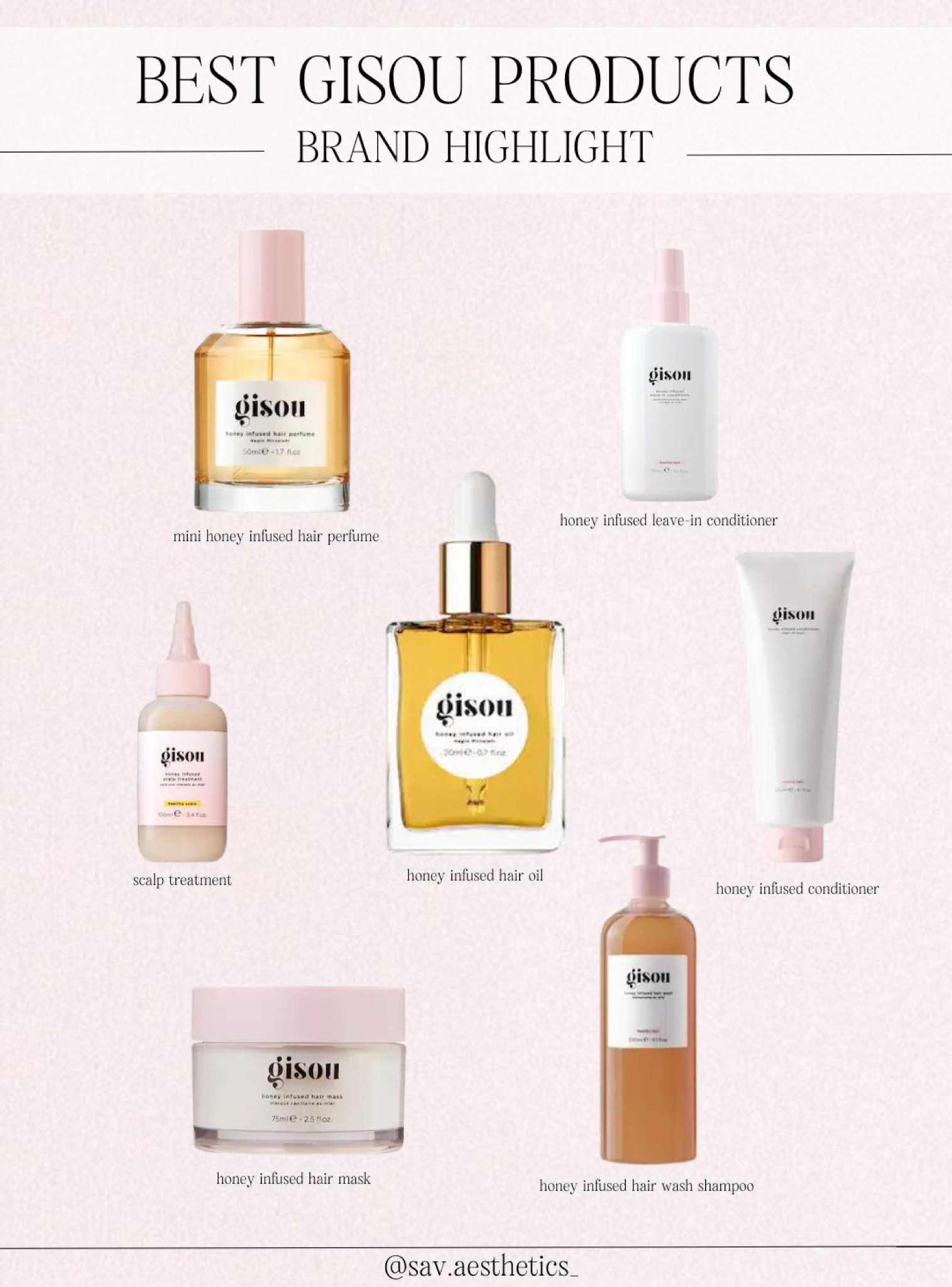 best of gisou products 💕

#LTKGiftGuide #LTKbeauty #LTKunder50