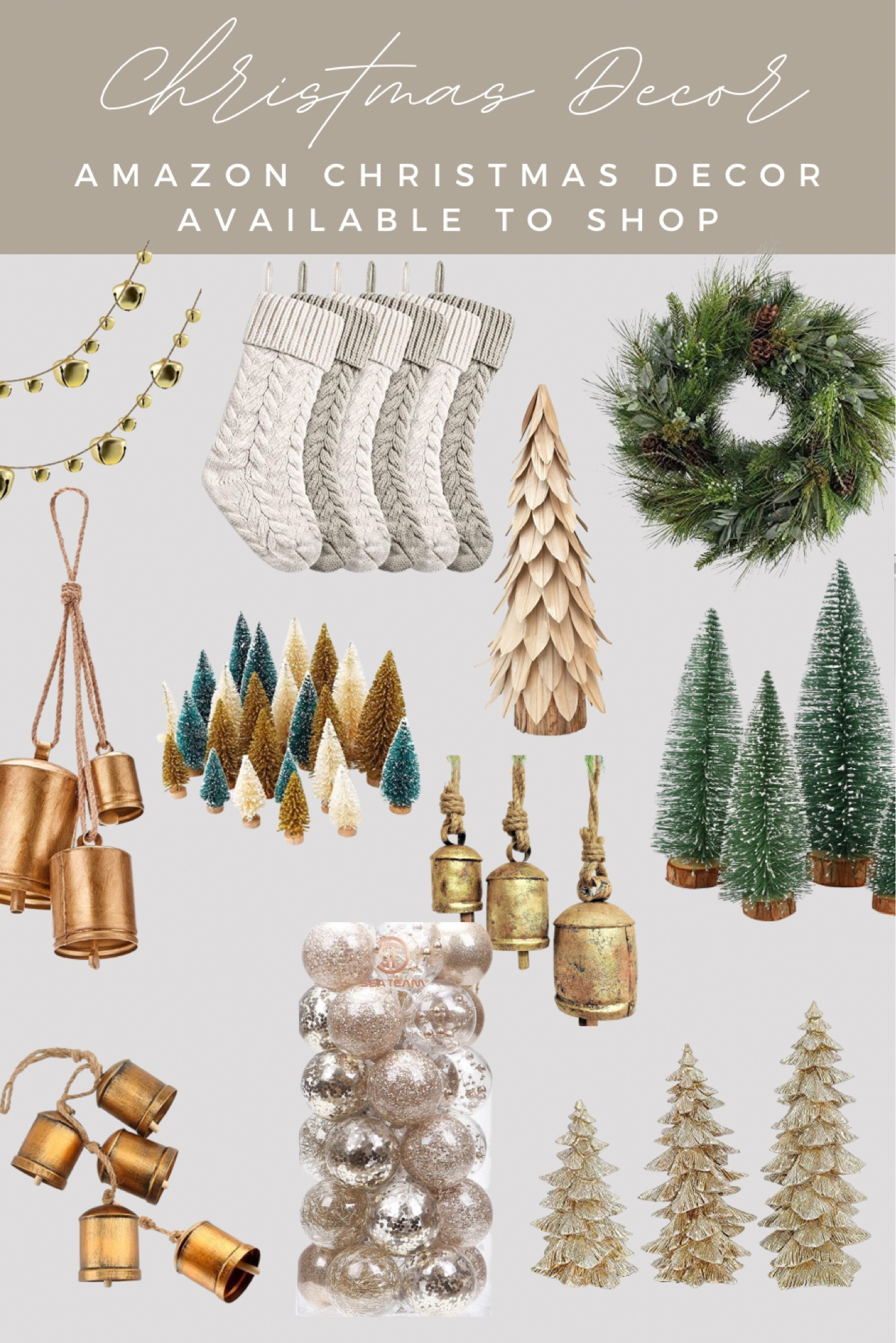 Affordable Amazon Christmas Decoration. #christmasdecor #neutralchristmasdecor #christmas #holiday #garland #neutralchristmasdecorations #amazonhome #amazonfinds #amazonhomedecor #amazonchristmas 




#LTKCyberweek #LTKhome #LTKHoliday