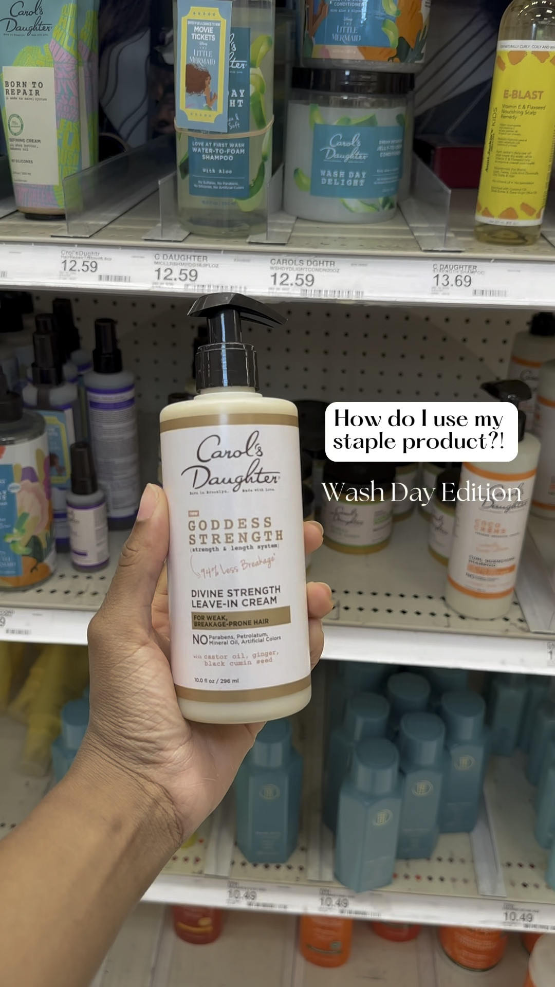 Curly girl friendly hair care routine on wash day with my staple product for my two strand twist!

Carol's Daughter Goddess Strength Castor Oil Leave-In Conditioner is a must have, okay! 

Simple wash and go, wash day routine, curly hair routine, natural hair, curly girl, hair products for curly hair, carols daughter leave in conditioner, two strand twist, carols daughter goddess strength shampooo

#LTKVideo #LTKfindsunder50 #LTKbeauty