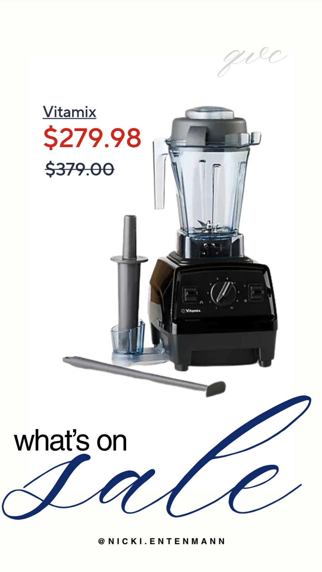Upgrade your kitchen lineup with Vitamix Explorian 2.0 Blender now $279.98 at QVC. From smoothies and soups to frozen desserts, enjoy precision control and professional blending power in everyday meal prep. #qvc #qvcfinds #vitamix #kitchenappliances #blender #kitchenessentials #salealert #shoppingdeals #stylefinds #modernliving 🥤🍲✨ 

 #LTKfoodie #LTKHome #LTKSaleAlert