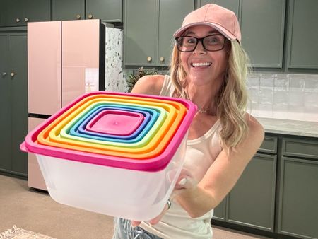 These rainbow food storage containers are so colorful and fun… and under $6! 🤩🌈

#LTKFindsUnder50 #LTKHome #LTKxWalmart
