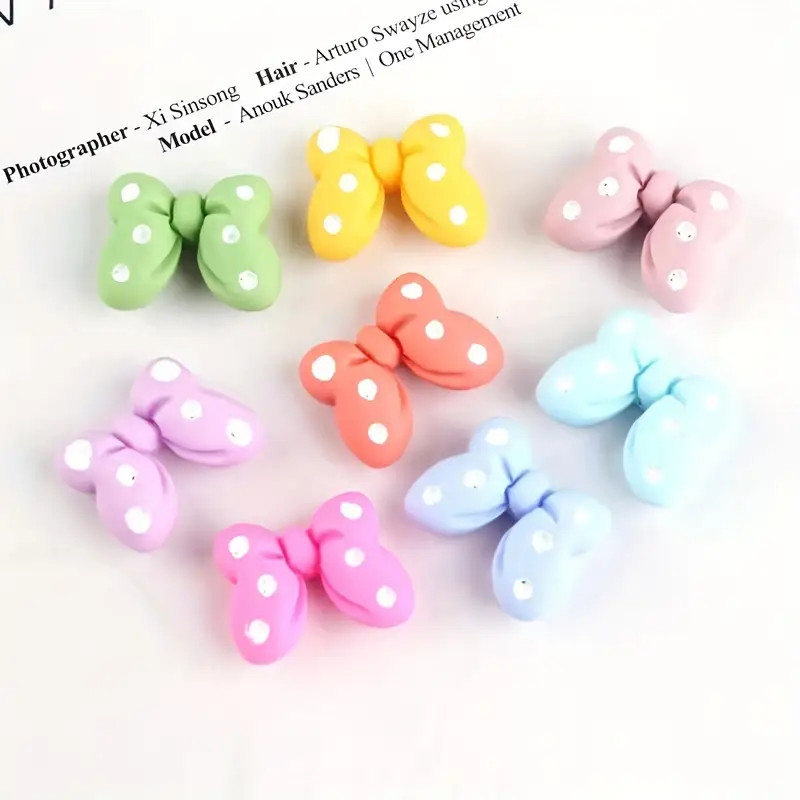 Multi Randomly Mixed Resin Dots Bow Flatbacks Cabochons - Temu | Temu Affiliate Program