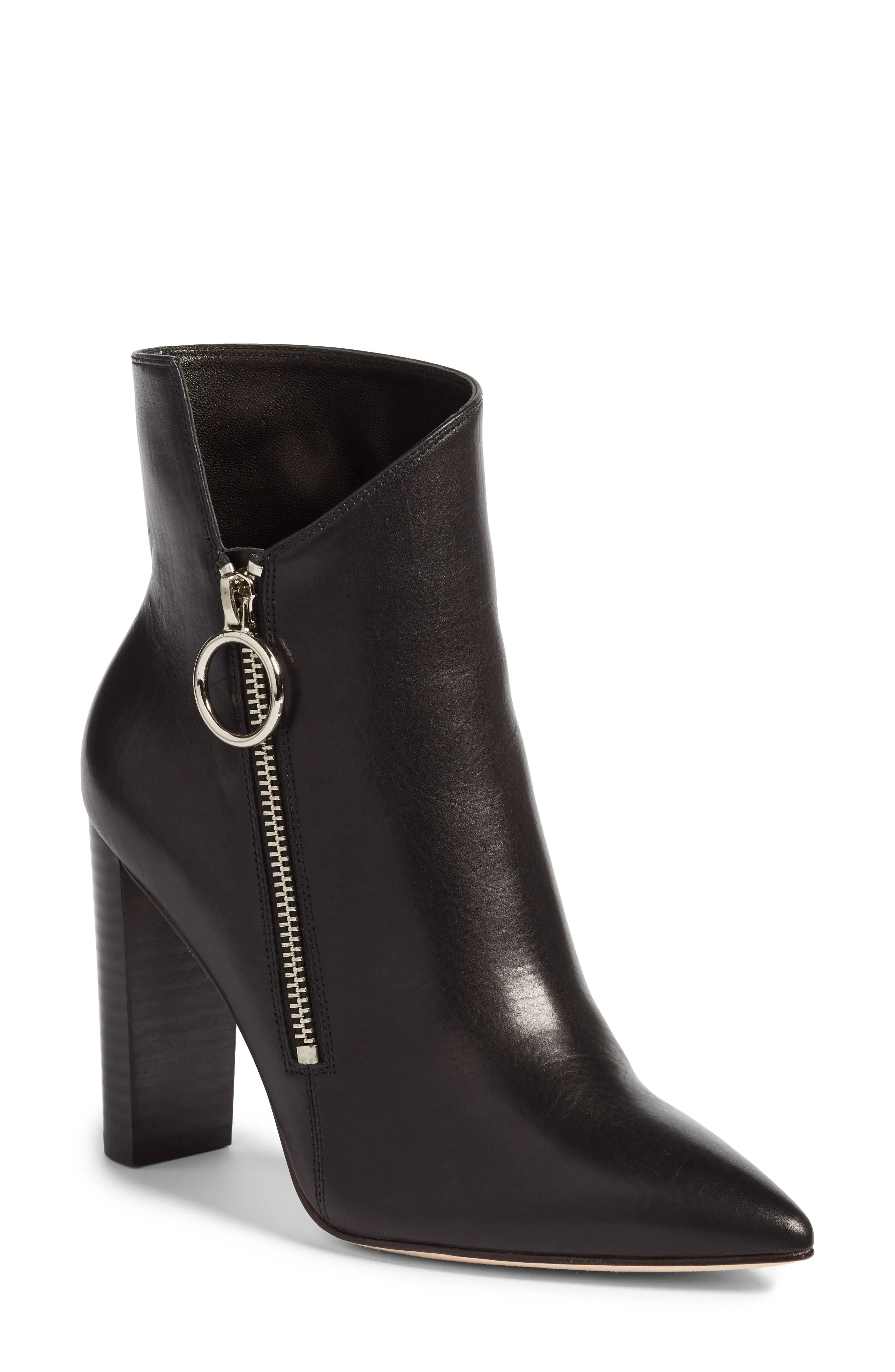 PAIGE Kate Asymmetrical Bootie (Women) | Nordstrom