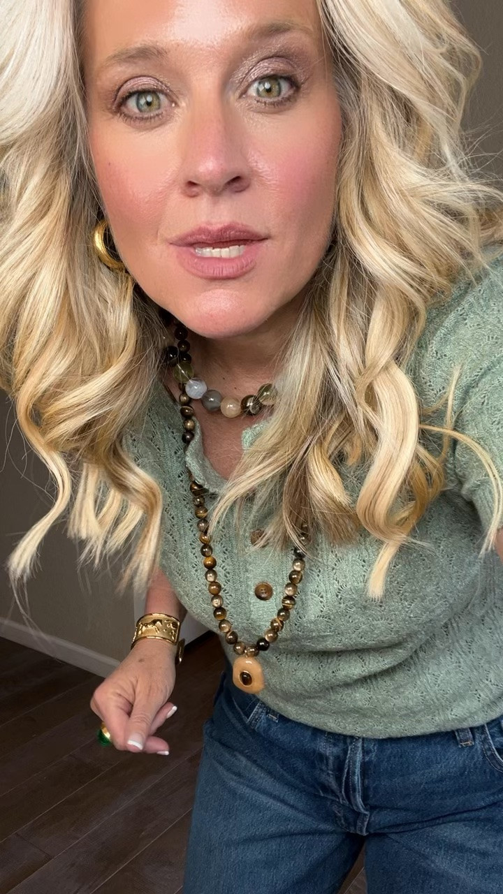 ✨Tap the bell, save and ❤️ start here over 40 fashion, midlife style, midsize fashion and luxury looks for less.  

These are the 5 fall pieces I’d buy FIRST if you want the biggest impact without buying a whole new wardrobe. 🍂👀

I’m looking for pieces that do more than just look cute—they need to work hard in your closet.

1. Relaxed straight jeans — the everyday anchor
2. Woven chocolate bag — instantly makes basics feel more expensive
3. Statement-collar blouse — lifts the eye + gives polish
4. Ribbed henley top — easy, flattering, and perfect for layering
5. Suede loafer mules — the quickest way to make your fall outfits feel current

And every one passes my Outfit Physics™ test:

✨ LIFT the eye
✨ SKIM the middle
✨ BALANCE the proportions
✨ Easy enough to wear on repeat

If you’re trying to be smarter with your fall budget, don’t buy 20 random things. Start with the pieces that can create the most outfits.

These are the first five I’d grab and I would not wait too long on the best sizes/colors once fall shopping really picks up. 👀

Comment FALL and I’ll send you the links. 🤎

⬇️Sizing information:
Wearing 12 tts (size up if in between sizes.)

👑 Helping you look good, feel good.-Lindsey Denver   Check back daily for belly-friendly style, confidence, and Outfit Physics™.

Comment SHOP below to receive a DM with the link to this post on my LTK ⬇ https://liketk.it/6lqn7

#LTKOver40 #LTKPlusSize #LTKMidsize