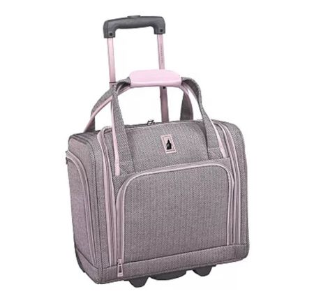 London Fog Yorkshire 15-Inch Underseater Carry-On Luggage
Sale Price $155.99
(Regularly $259.95)

#LTKitbag #LTKtravel #LTKsalealert