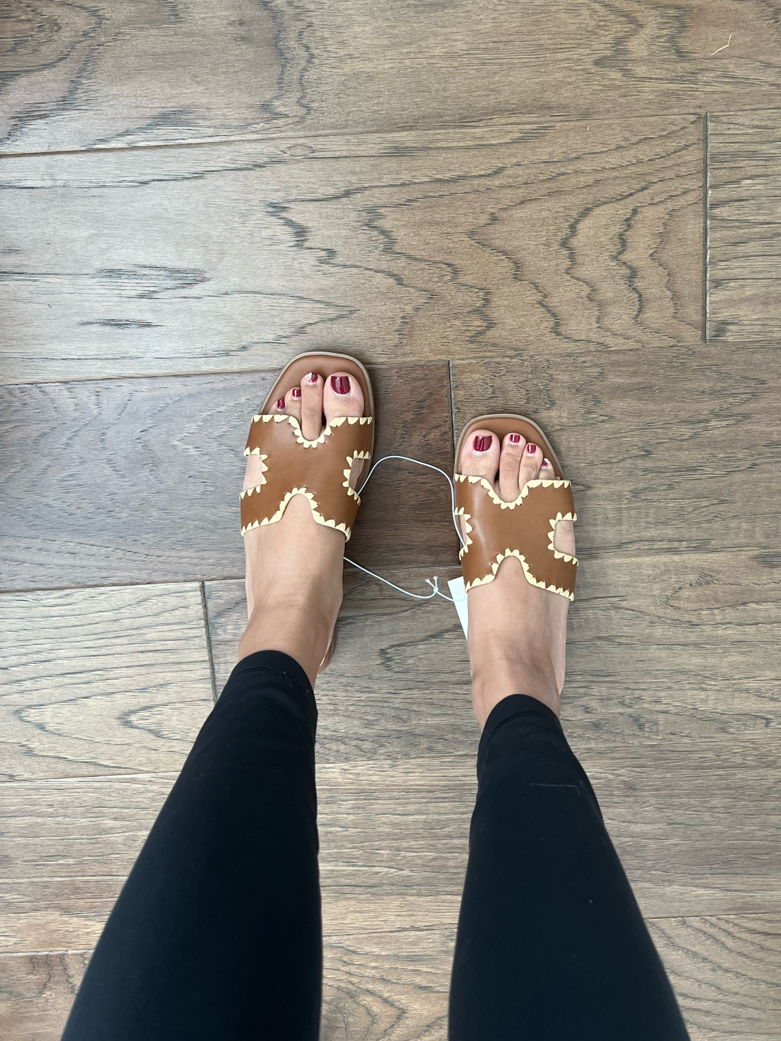 The cutest target sandals! Super comfy as well. I sized up a half size 

#LTKStyleTip #LTKShoeCrush #LTKFindsUnder50