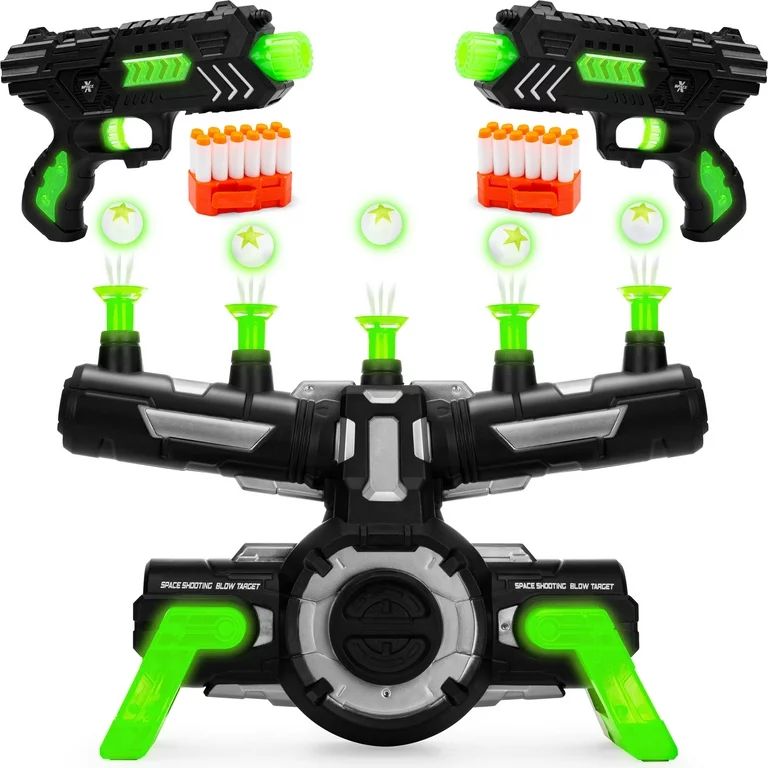 Best Choice Products Floating Target Shooting Game Set w/ 2 Glow-in-the-Dark Foam Dart Blasters, ... | Walmart (US)