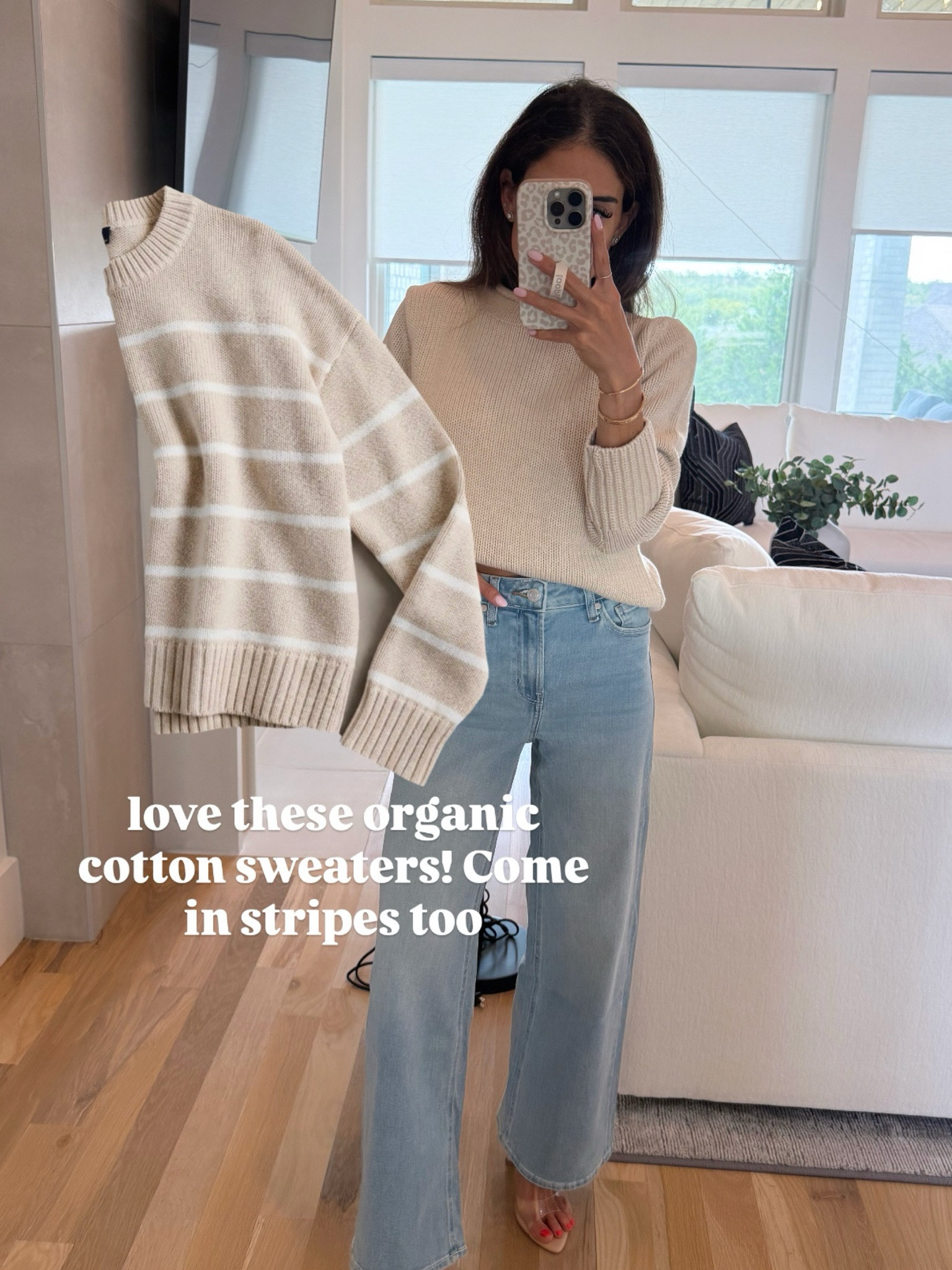 Organic cotton striped sweater size xs or s my favorite light wash jeans size 24s

#LTKPetite #LTKSaleAlert #LTKootd