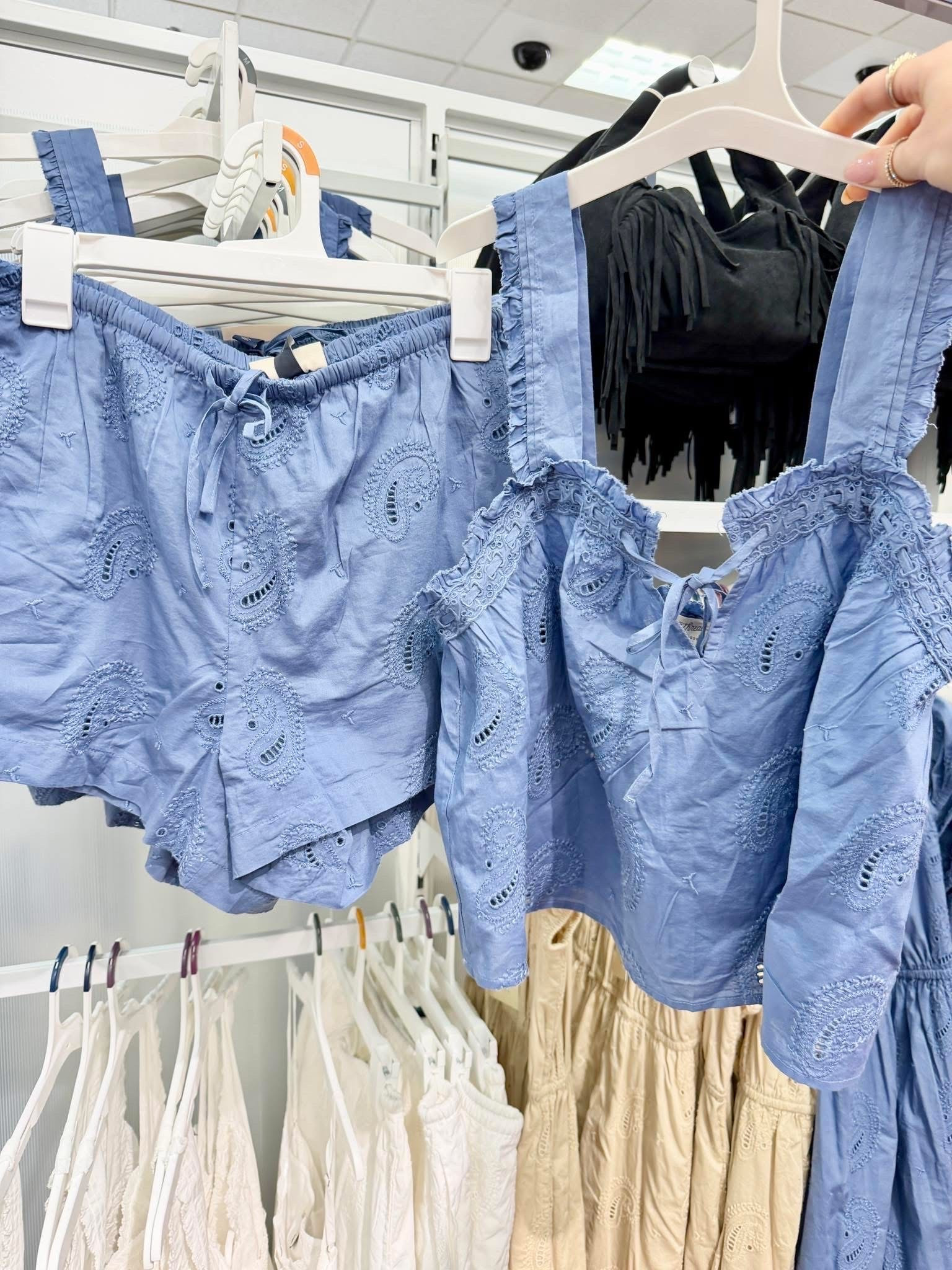 Cute blue matching paisley set for summer!

#LTKootd #LTKgrwm
