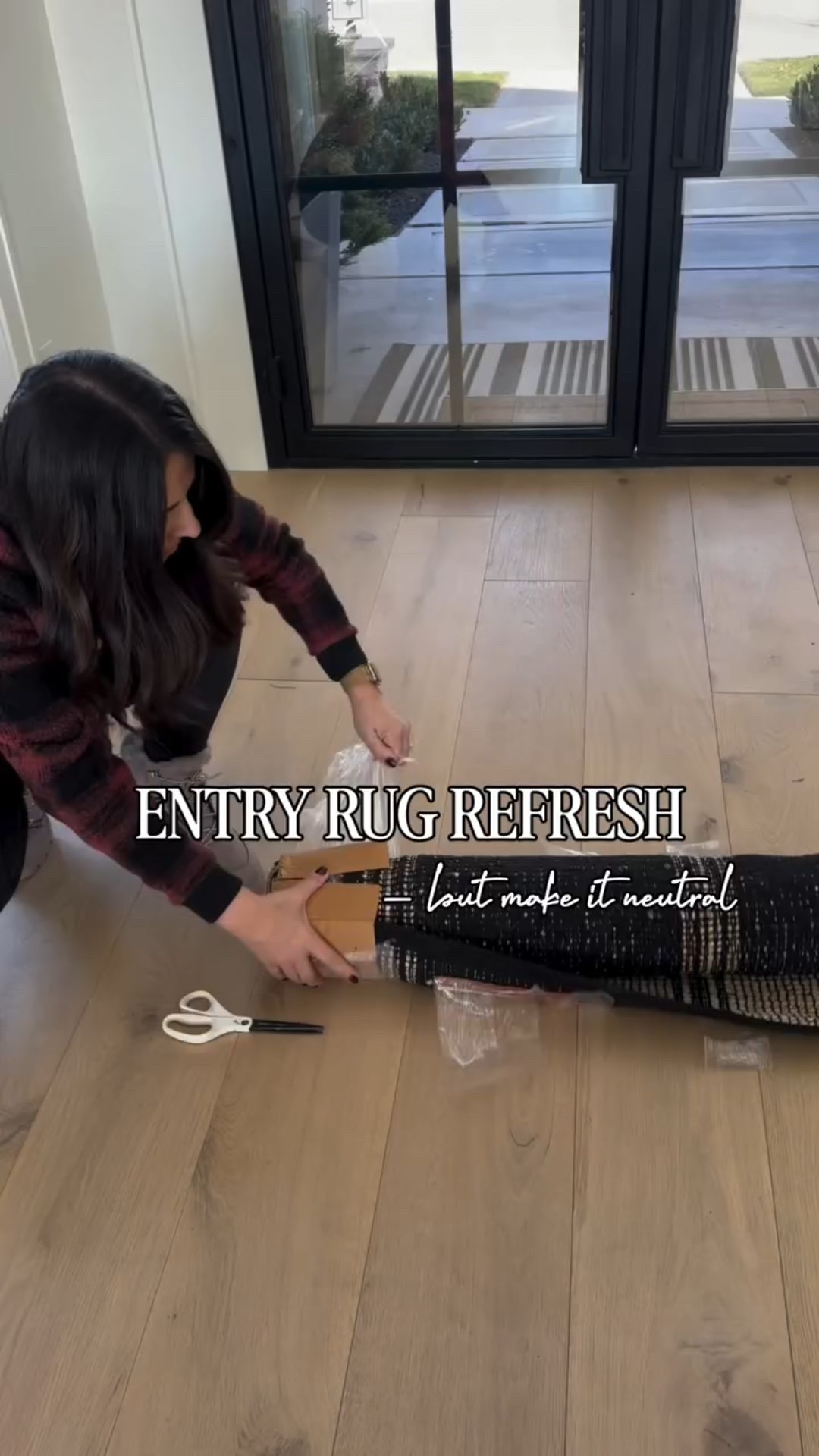 ENTRY RUG REFRESH . A simple entry rug refresh from Wayfair for the new year that keeps the space neutral, grounded, and easy to live with.
Natural texture, soft contrast, and a pattern that works year-round without overpowering the space.


#LTKU #LTKSaleAlert #LTKHome