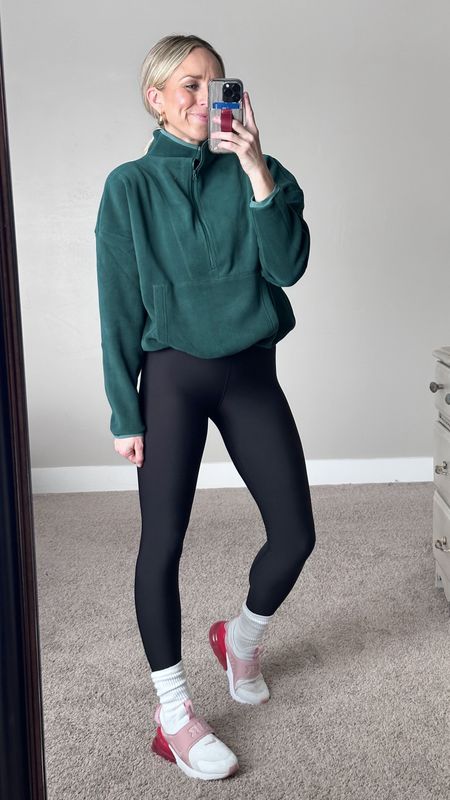Casual workout idea!

This sweater is sooo soft and these leggings are lightweight and smooth as butta!

#LTKSeasonal #LTKfindsunder50 #LTKstyletip