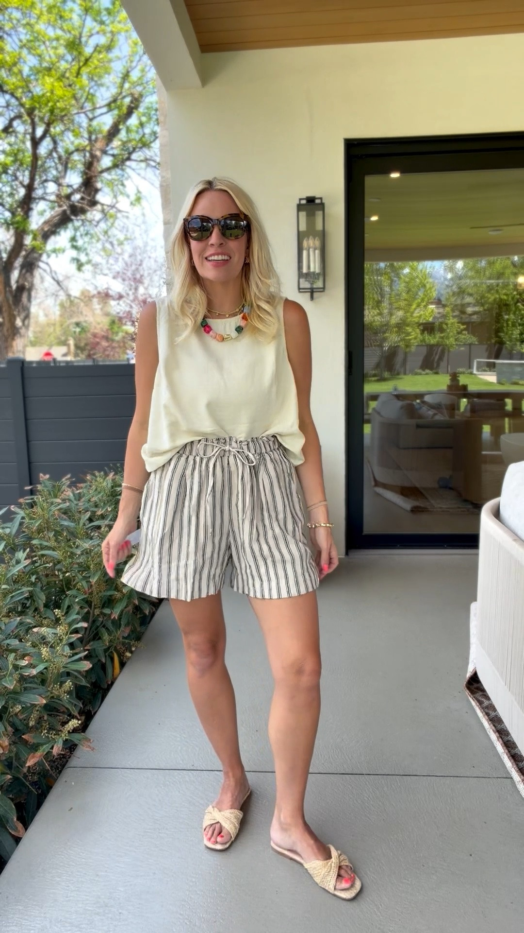 Here are those same shorts in the stripe!

#LTKootd #LTKgrwm #LTKmomlife