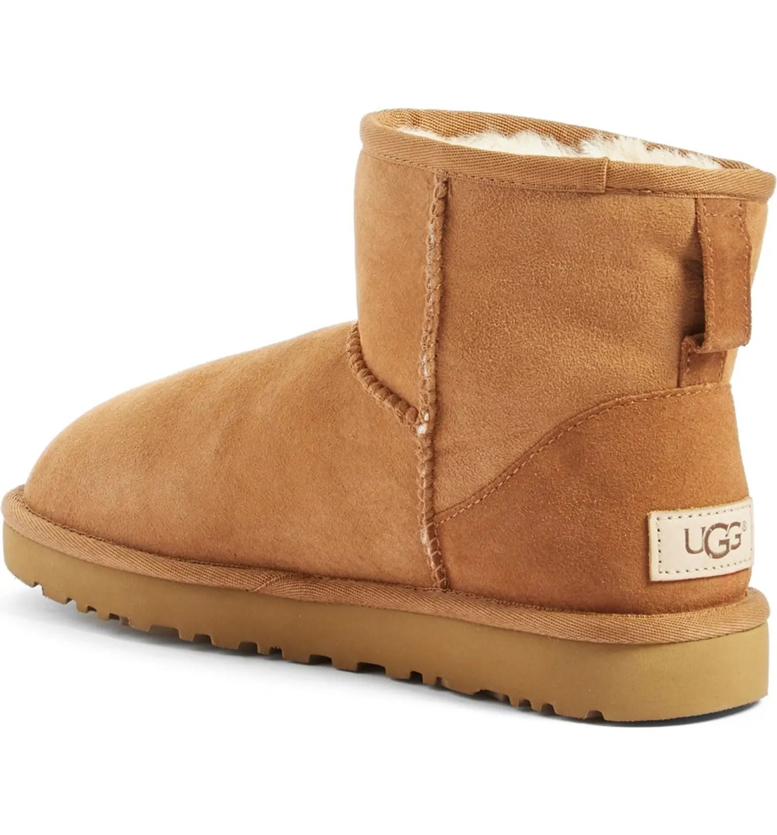 Classic Mini II Genuine Shearling Lined Boot | Nordstrom